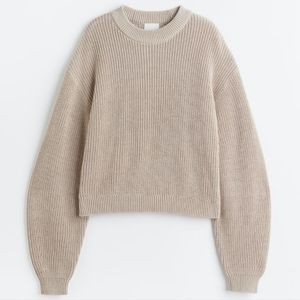 H&M cotton blend sweater